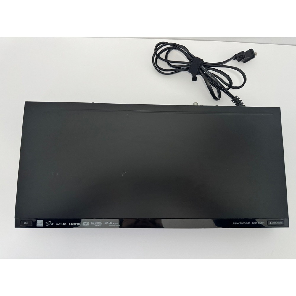 Panasonic DMP-BD871 Blu-ray Disc Player HDMI USB LAN Ethernet - Tested W/ Remote - Picture 2 of 10
